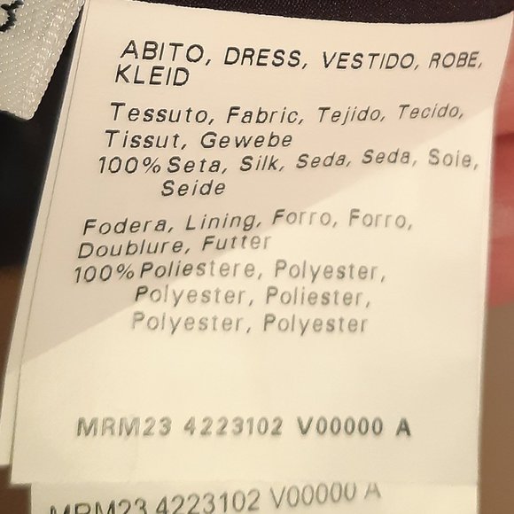 Marina Rinaldi Silk Shift Sleeveless Dress 16W - Picture 7 of 8